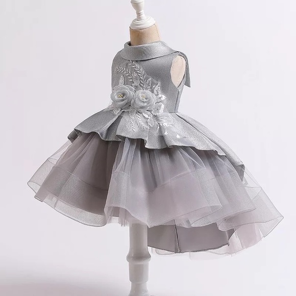 Luxury Embroidered Princess Sparkly Special Occasion Formal Dress 5060 - Picture 2 of 6